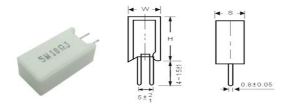 Vertical Cement Fixed Resistors-SQM