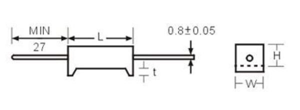 Horizontal Cement Fixed Resistor-SQT